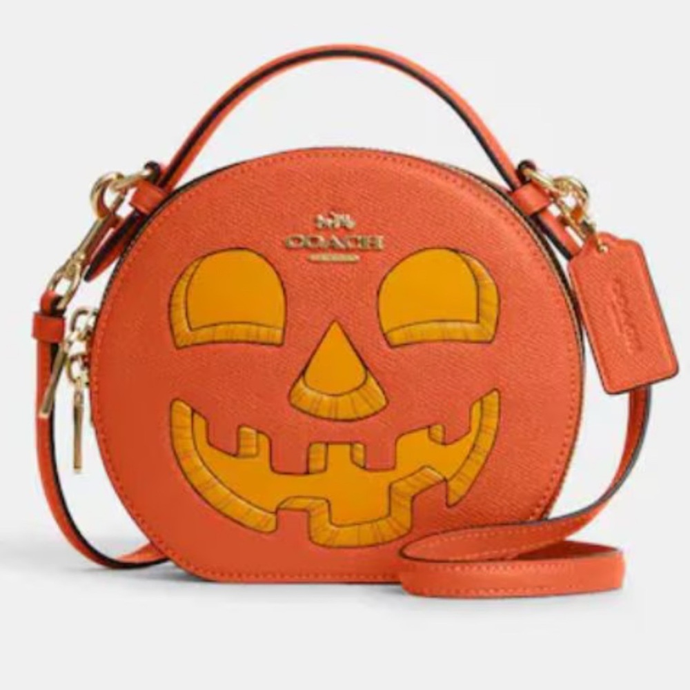 Coach 2024 Halloween Pumpkin crossbody
